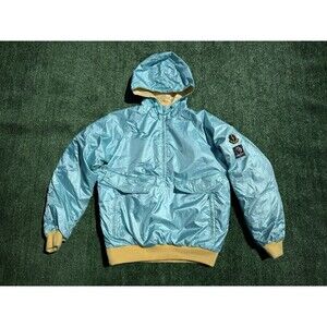 Vintage Moncler Asics Gore-text Down Jacket Skiwear Size Small Snowboarding Coat